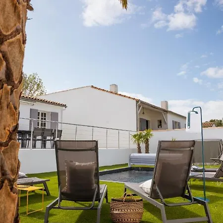 Ernest, 100 M Martin De Re, Quartier Recherche De La Cible, Calme Absolu, Piscine Chauffee Tatil Evi