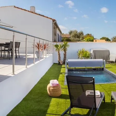 Holiday home Ernest, 100 M Martin De Re, Quartier Recherche De La Cible, Calme Absolu, Piscine Chauffee